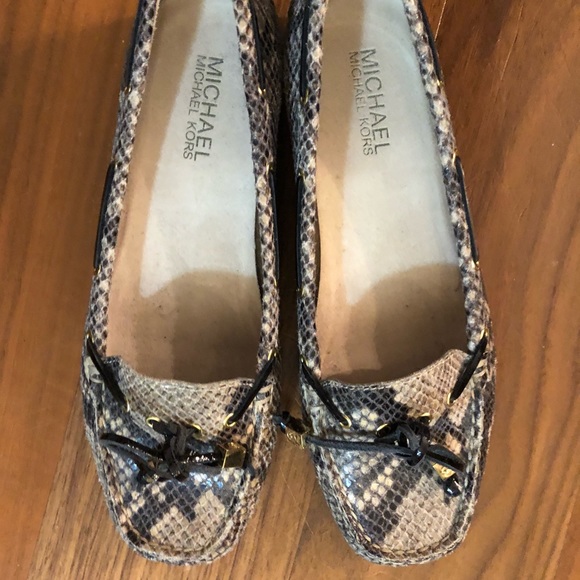 Michael Kors Snakeskin loafers